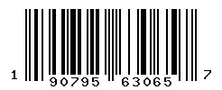 UPC barcode 190795630657