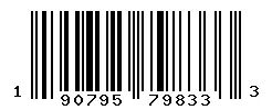 UPC barcode 190795798333