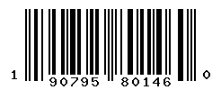 UPC barcode 190795801460
