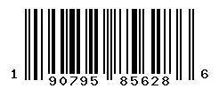 UPC barcode 190795856286