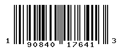 UPC barcode number 190840176413