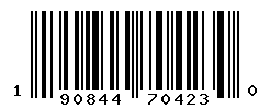 UPC barcode number 190844704230