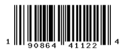upc 190864411224 barcode image