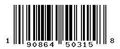 upc 190864503158 barcode image