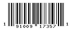 UPC barcode 191009173571