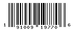 UPC barcode 191009197706