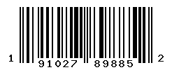 UPC barcode number 191027898852