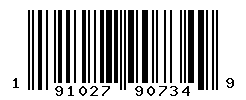 upc 191027907349 barcode image