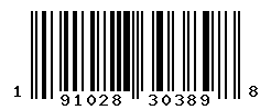 upc 191028303898 barcode image
