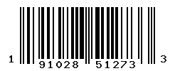 upc 191028512733 barcode image
