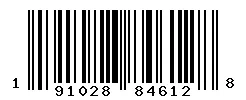 UPC barcode 191028846128
