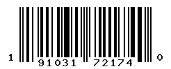upc 191031721740 barcode image