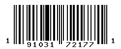 upc 191031721771 barcode image