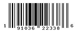 upc 191036223386 barcode image