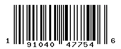191040477546 barcode