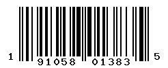 191058013835 barcode
