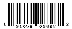 191058096982 barcode