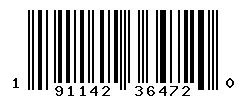 191142364720 barcode