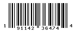 191142364744 barcode
