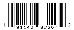 191142632072 barcode