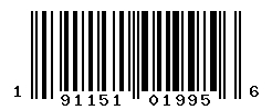 UPC barcode number 191151019956 lookup