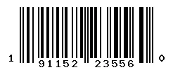 UPC barcode 191152235560