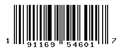 UPC barcode number 191169546017