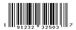 UPC barcode number 191232325037