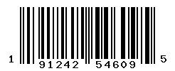 UPC barcode 191242546095