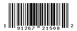 upc 191267215082 barcode image