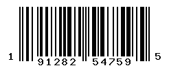 upc 191282547595 barcode image