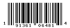 UPC barcode number 191361064814