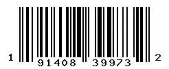 191408399732 barcode