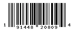 191448208094 barcode