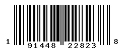 191448228238 barcode