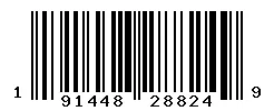 191448288249 barcode