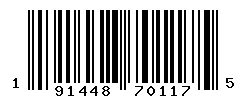upc 191448701175 barcode image