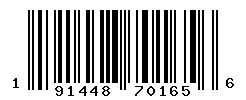 upc 191448701656 barcode image