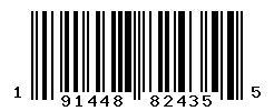 UPC barcode number 191448824355