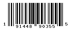 upc 191448903555 barcode image