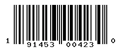 UPC 191453004230 barcode image
