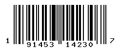 191453142307 barcode