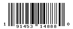 UPC 191453148880 barcode image