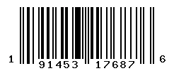 UPC barcode 191453176876