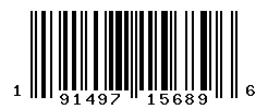 UPC barcode number 191497156896