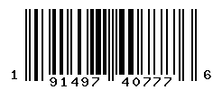 upc 191497407776 barcode image