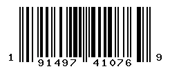 191497410769 barcode