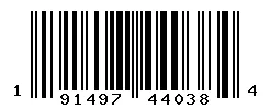 191497440384 barcode