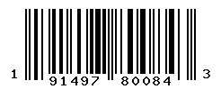 upc 191497800843 barcode image