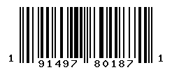 upc 191497801871 barcode image